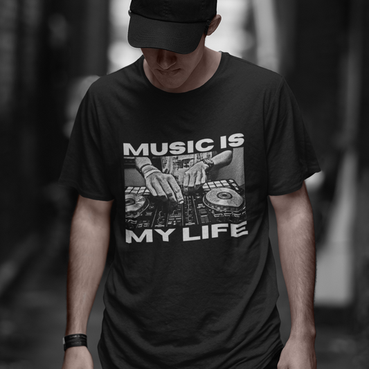 OUR HOUSE / "Music Is My Life - On Deck" - Unisex t-shirt