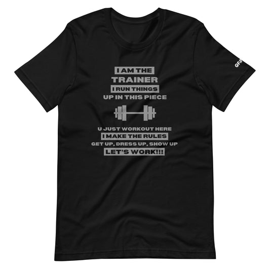 GYM FLOW - I am The Trainer - Unisex t-shirt